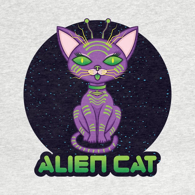 Alien Cat by lando218